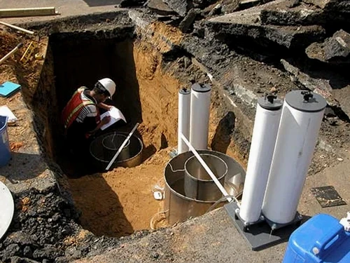 Illustrative image of Infiltration test (Porchet/Double-ring infiltrometer) in Coffs Harbour